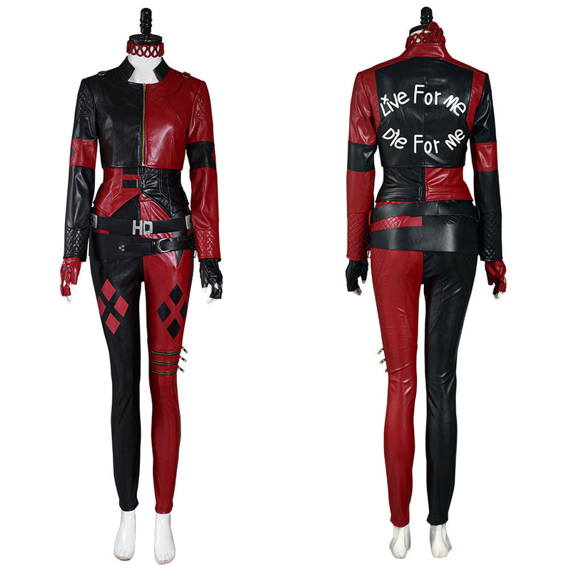 The Suicide Squad 2021 Harley Quinn Vest Pants Outfits Halloween Carnival Suit Cosplay Costume