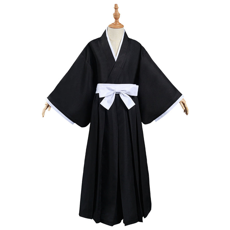 Bleach Kurosaki ichigo/Kuchiki Rukia/HitsugayaToushirou Kids Children Halloween Cosplay Costume