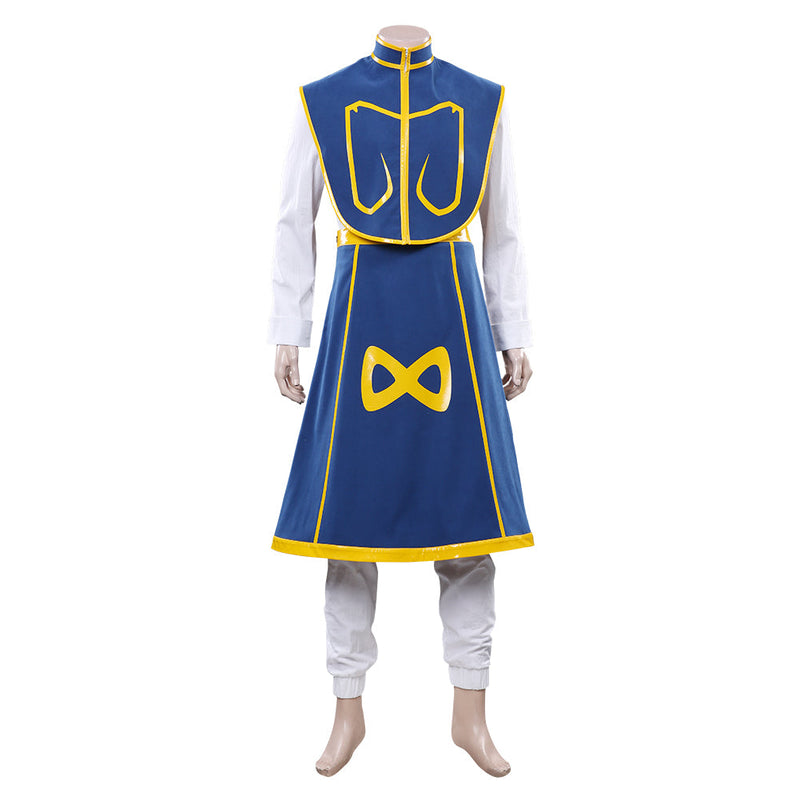 Anime HUNTER×HUNTER-Kurapika Juvenile Top Skirt Outfits Halloween Carnival Costume Cosplay Costume