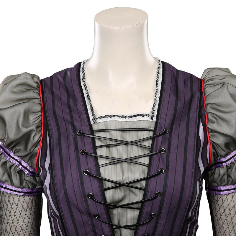 Lemony Snicket‘s A Series of Unfortunate Events Violet Baudelaire Dress Outfits Halloween Carnival Suit Cosplay Costume