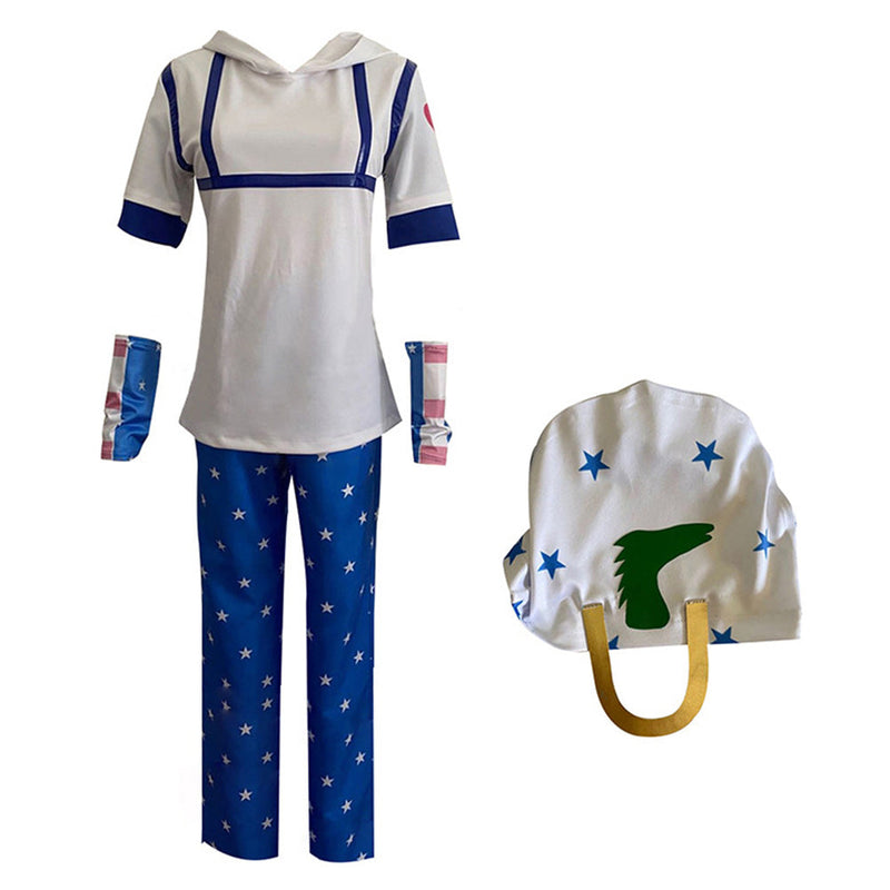 JoJo‘s Bizarre Adventure Johnny Joestar Outfits Halloween Carnival Costume Cosplay Costume