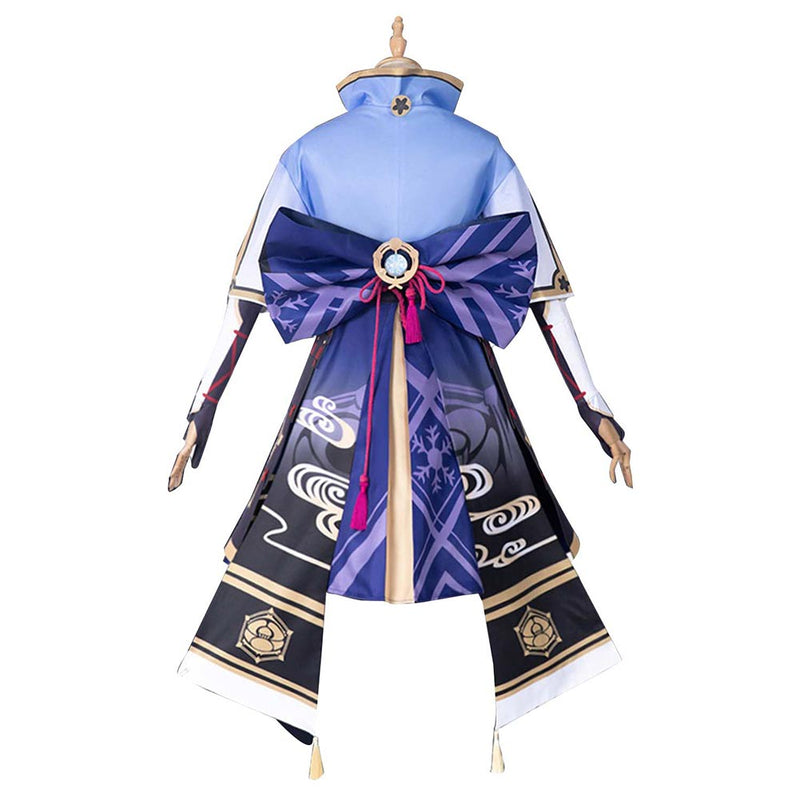 Game Genshin Impact Kamisato Ayaka Dress Outfits Halloween Carnival Suit Cosplay Costume