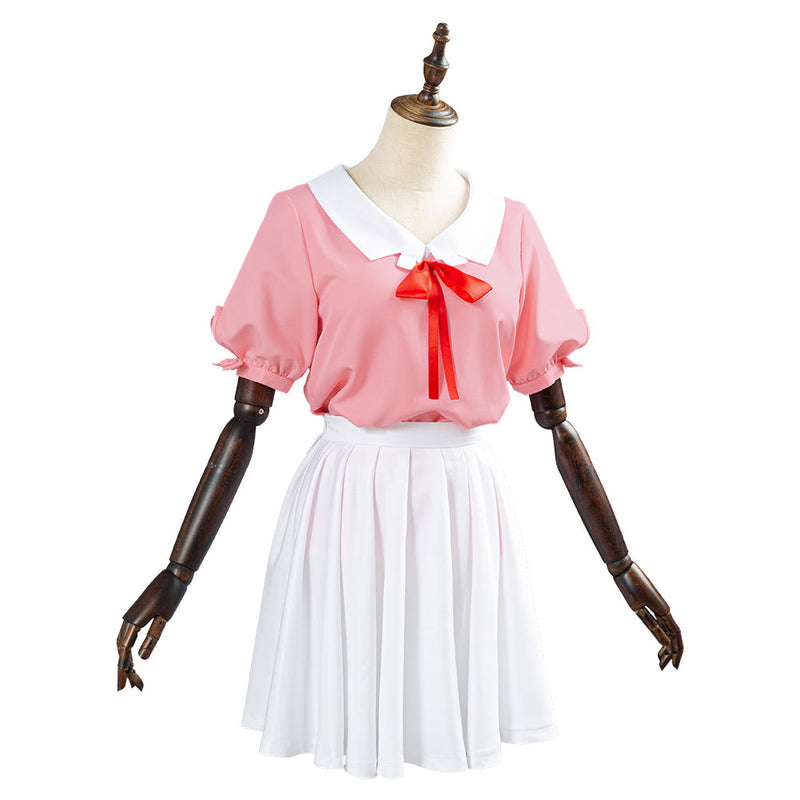 Rent A Girlfriend Ichinose Chizuru/Mizuhara Chizuru Girl‘s Top Short Skirt Suit Halloween Carnival Costume Cosplay Costume