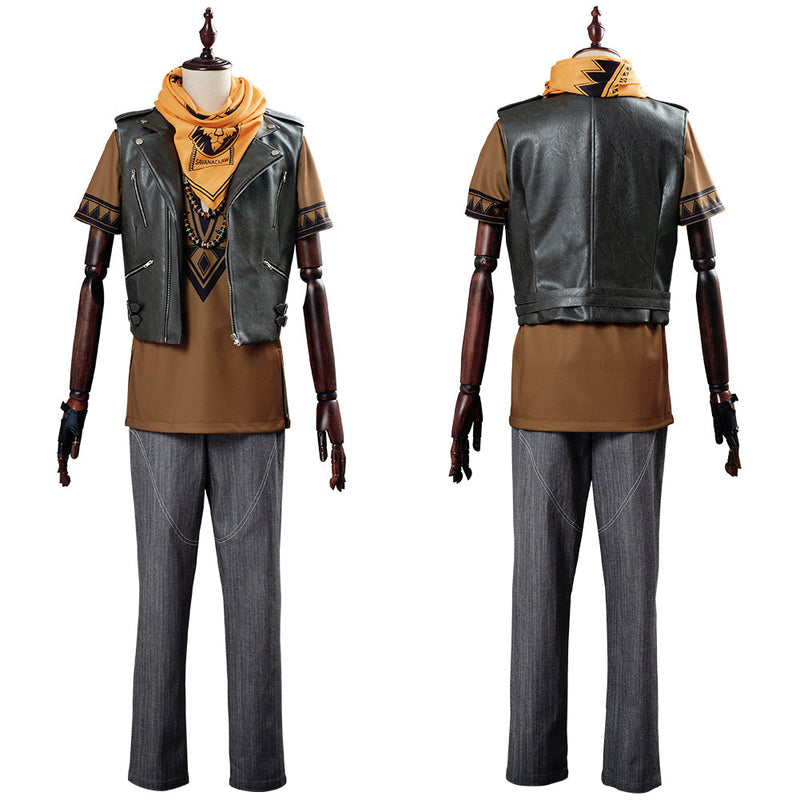 Game Twisted Wonderland Ruggie Bucchi Suit Cosplay Costume