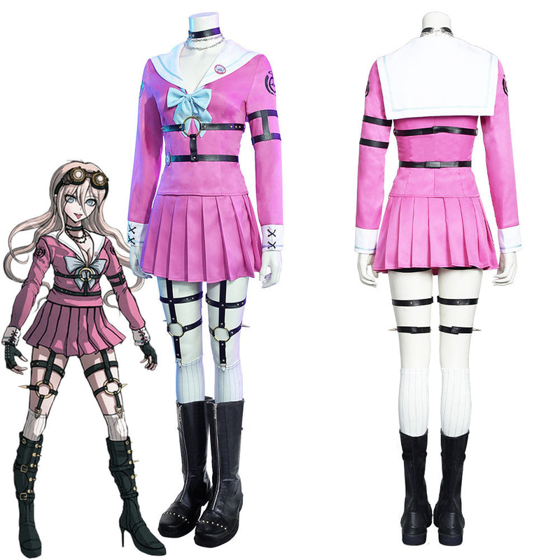 Danganronpa V3: Killing Harmony-Miu Iruma Women Dress Outfits Halloween Carnival Suit Cosplay Costume