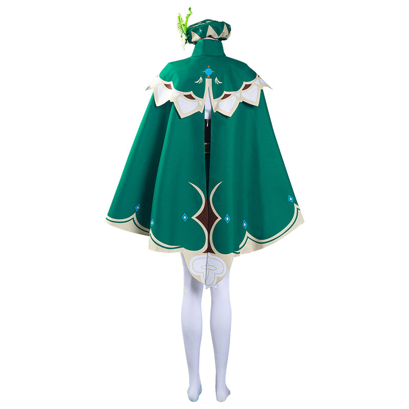 Game Genshin Impact Venti Shirt Halloween Carnival Suit Cosplay Costume