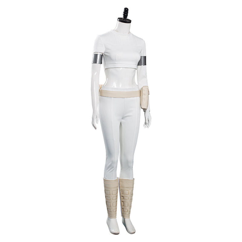 Adult and Kids Star Wars Padme Amidala Outfits Halloween Carnival Suit Cosplay Costume