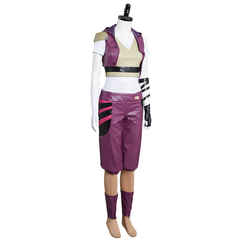 Arcane: League of Legends LOL - Vi Outfits Halloween Carnival Suit Cosplay Costume