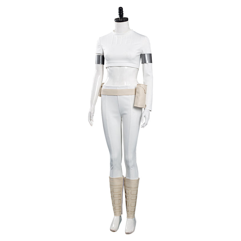 Adult and Kids Star Wars Padme Amidala Outfits Halloween Carnival Suit Cosplay Costume