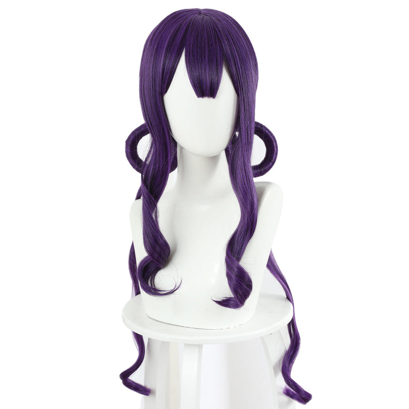 Jibaku Shōnen Hanako-kun Akane Aoi Purple Wig Cosplay Wig