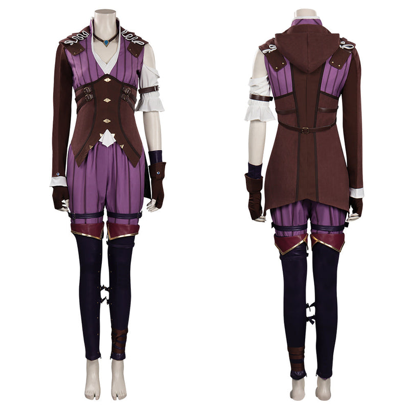 Arcane: League of Legends LOL- Caitlyn Outfits Halloween Carnival Suit Cosplay Costume