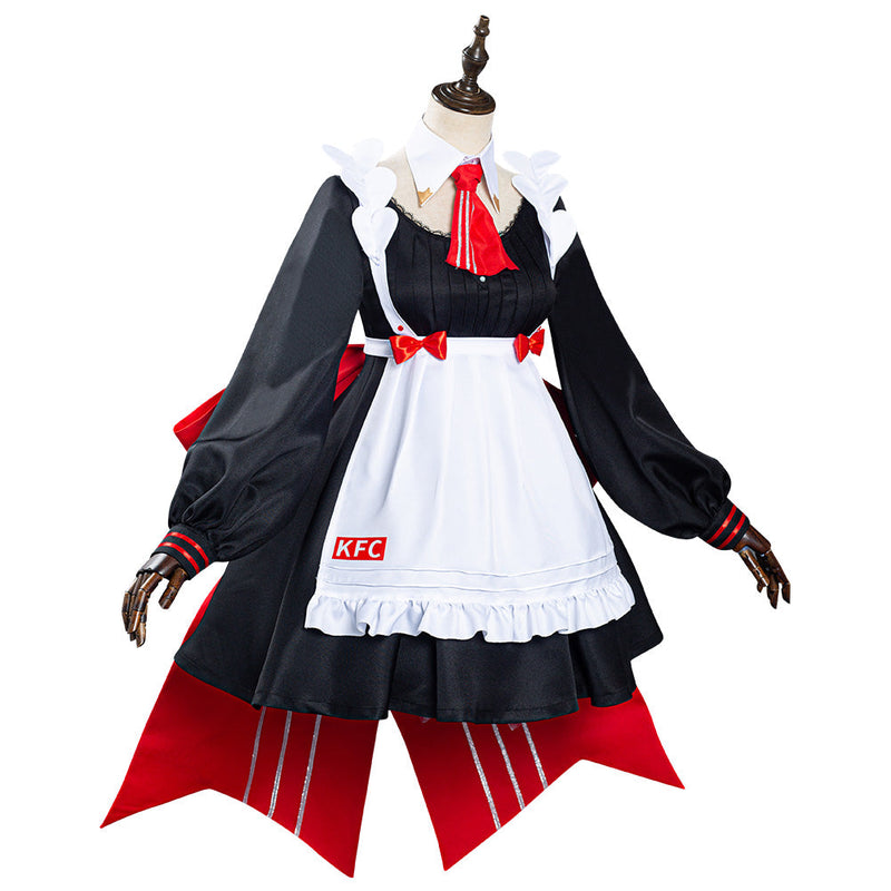 Anime Genshin Impact x KFC Noelle Maid Dress Suit Cosplay Costume