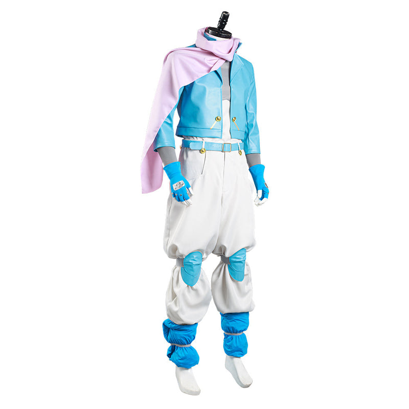 JoJo‘s Bizarre Adventure Part 2: Battle Tendency Caesar Anthonio Zeppeli Coat Pants Outfits Cosplay Costume