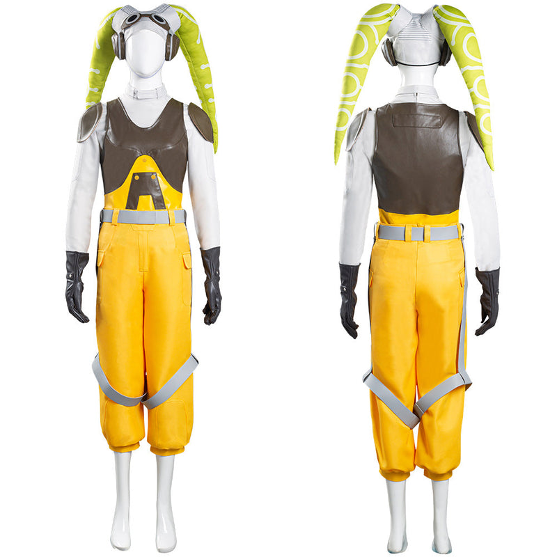 Star Wars Rebels Hera Syndulla Women Vest Pants Outfits Halloween Carnival Suit Cosplay Costume