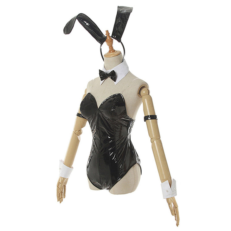 Rascal Does Not Dream of Bunny Girl Senpai-Sakurajima Mai Bunny Girl Jumpsuit Outfits Halloween Carnival Suit Cosplay Costume