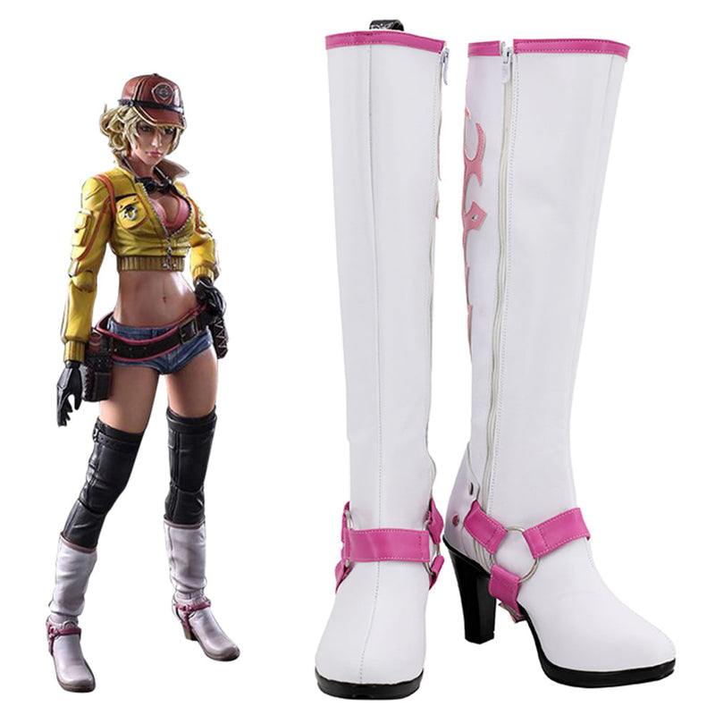 FF15 Final Fantasy 15 Cindy Final Boots Halloween Costumes Accessory Cosplay Shoes