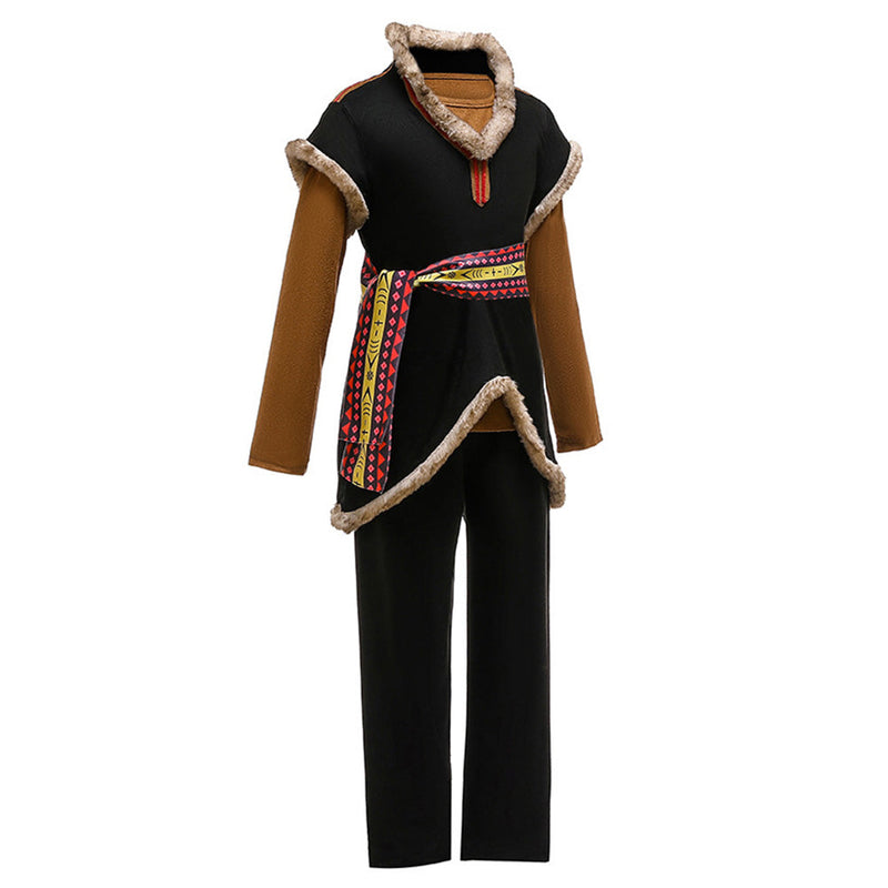 Frozen 2 Prince Kristoff Outfit Cosplay Costume For Kids