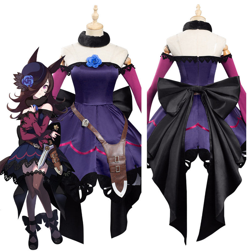 Anime Pretty Derby Rice Shower Outfits Halloween Carnival Suit Cosplay Costume