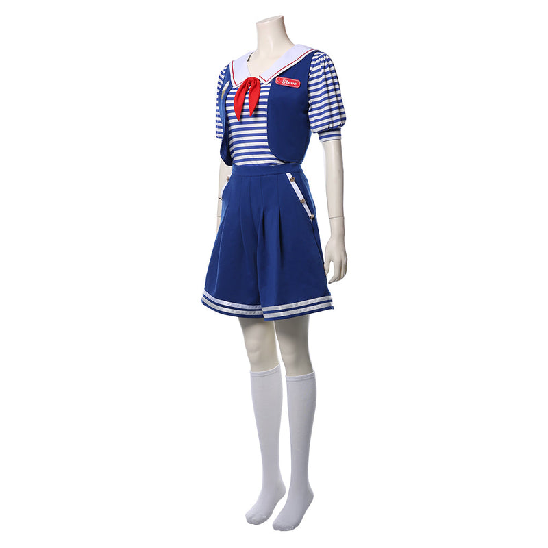 Stranger Things Season 3 Robin Sailor Cosplay Costume