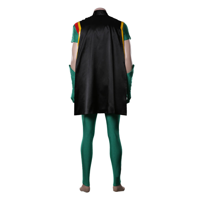 Teen Titans Robin Jumpsuit Outfits Halloween Carnival Costume Cosplay Costume