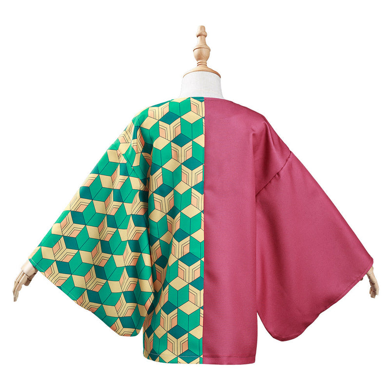 Demon Slayer: Kimetsu no Yaiba Tomioka Giyuu Kids Children Kimono Coat Cosplay Costume