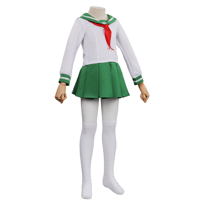 Inuyasha Higurashi Kagome Costume for Kids Children Christmas Cosplay Costume