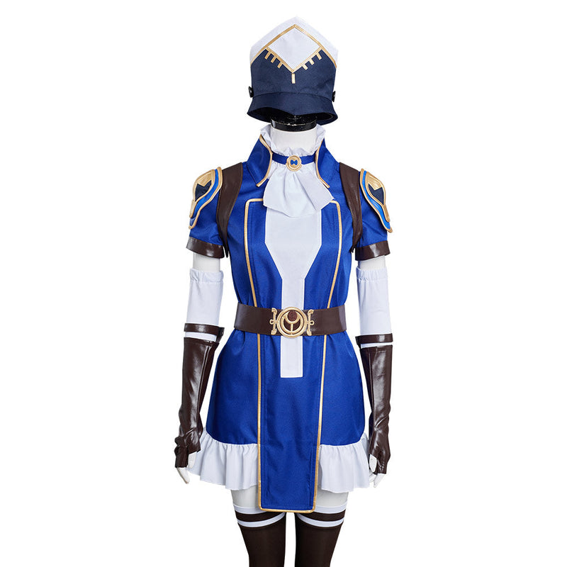 Arcane: League of Legends LOL Caitlyn the Sheriff of Piltover Cosplay Costume