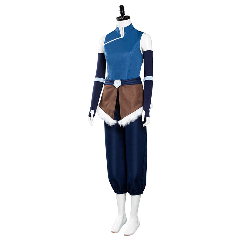 The Legend of Korra Season 4 Korra Outfits Halloween Carnival Suit Cosplay Costume