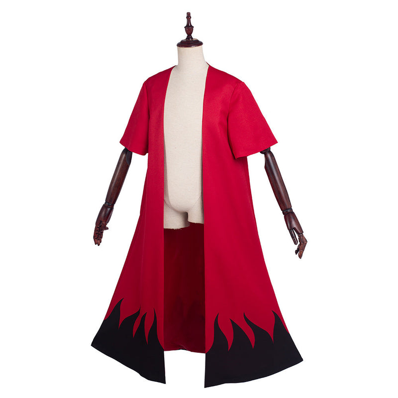 Naruto Uzumaki Cloak Kimono Robe Halloween Carnival Suit Cosplay Costume