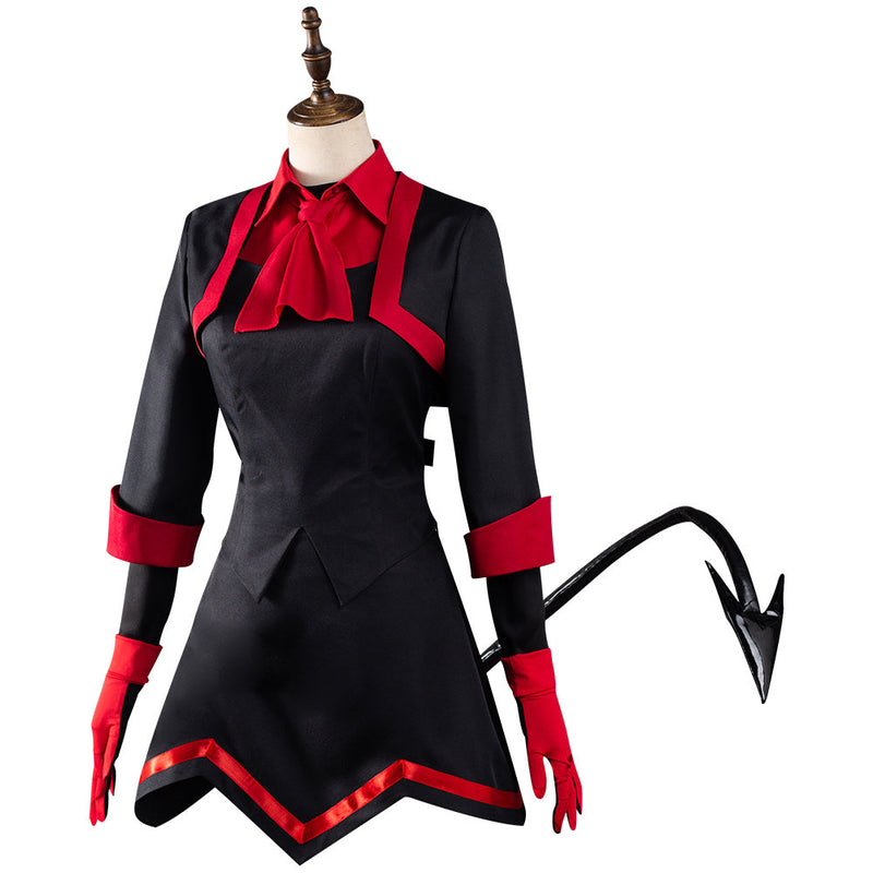 Helltaker Lucifer The Maid Demon Outfits Halloween Carnival Suit Cosplay Costume