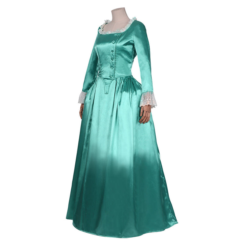 Musical-Hamilton Blue Locklino Lin Dress Halloween Carnival Suit Cosplay Costume