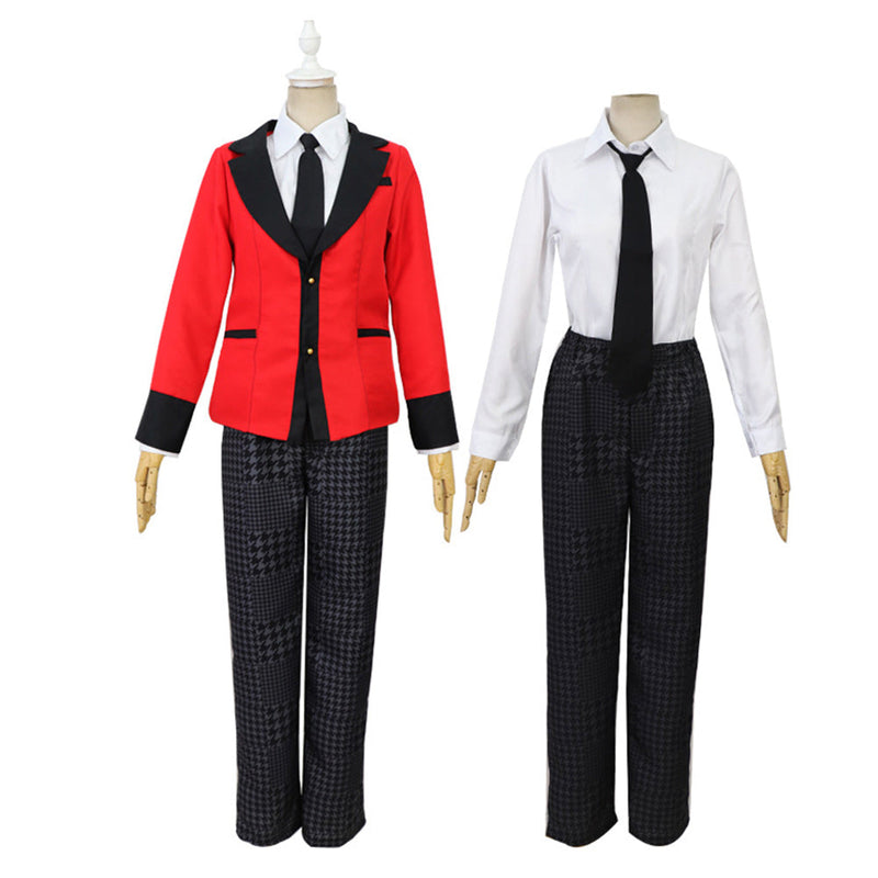 Kakegurui Ryouta Suzui Men School Uniform Outfits Halloween Carnival Suit Cosplay Costume