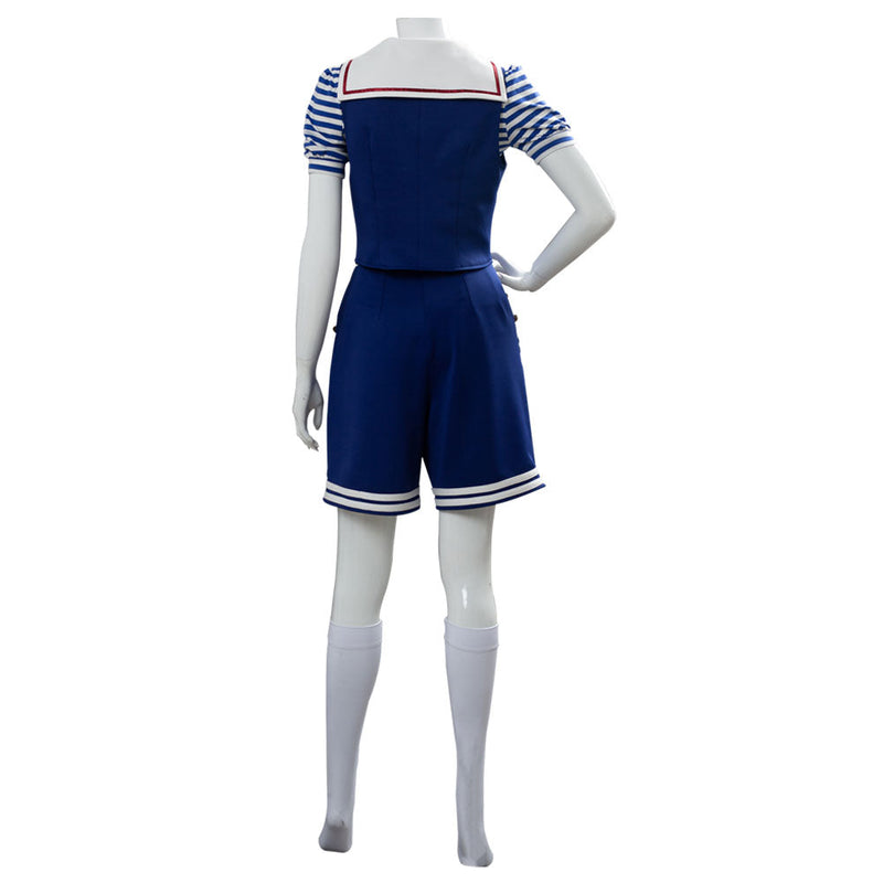 Stranger Things 3 Scoops Ahoy Robin Cosplay Costume Adult