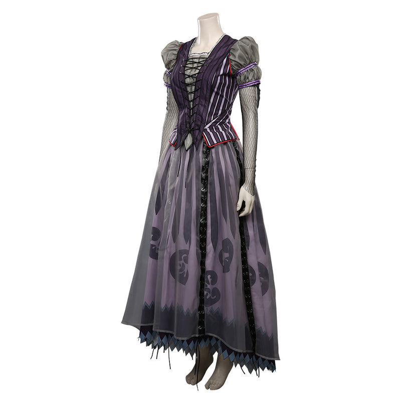 Lemony Snicket‘s A Series of Unfortunate Events Violet Baudelaire Dress Outfits Halloween Carnival Suit Cosplay Costume