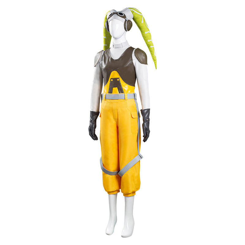 Star Wars Rebels Hera Syndulla Women Vest Pants Outfits Halloween Carnival Suit Cosplay Costume