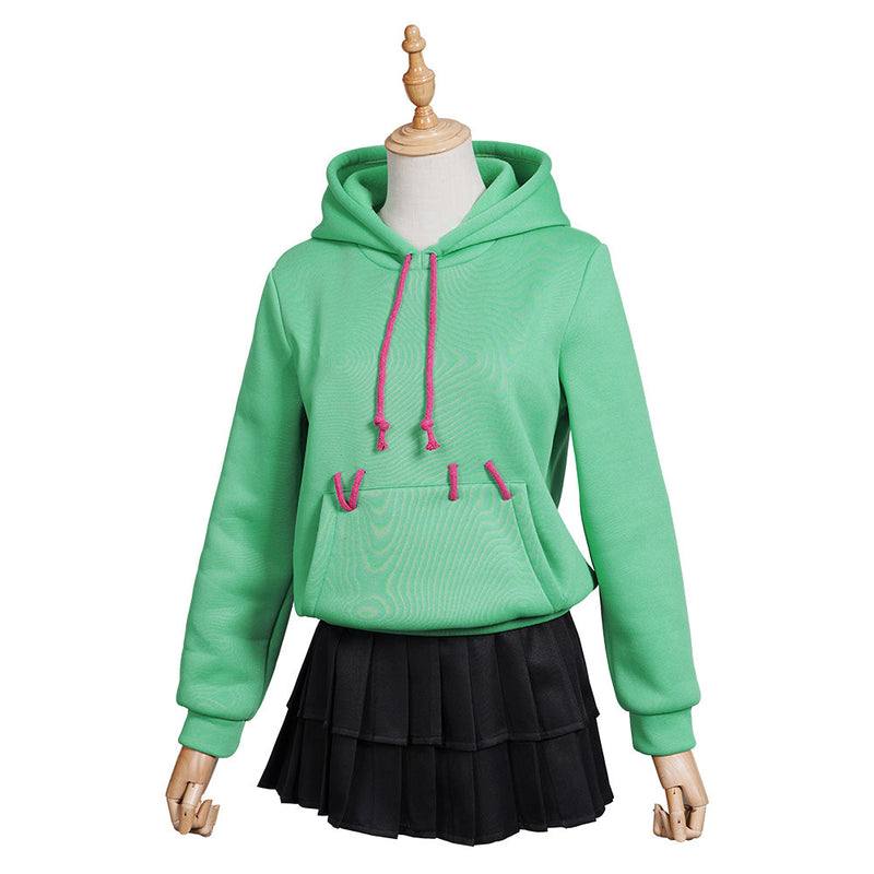 Ralph Breaks the Internet Vanellope von Schweetz Women Girls Hoodie Skirt Outfits Halloween Carnival Costume Cosplay Costume