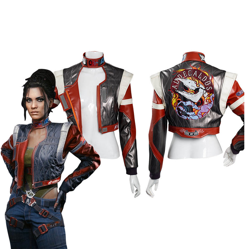 Cyberpunk 2077 Panam Palmer Coat Halloween Carnival Costume Cosplay Costume