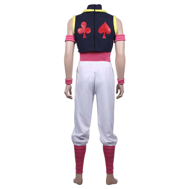 Hunter x Hunter -Hisoka Vest Pants Outfits Halloween Carnival Suit Cosplay Costume