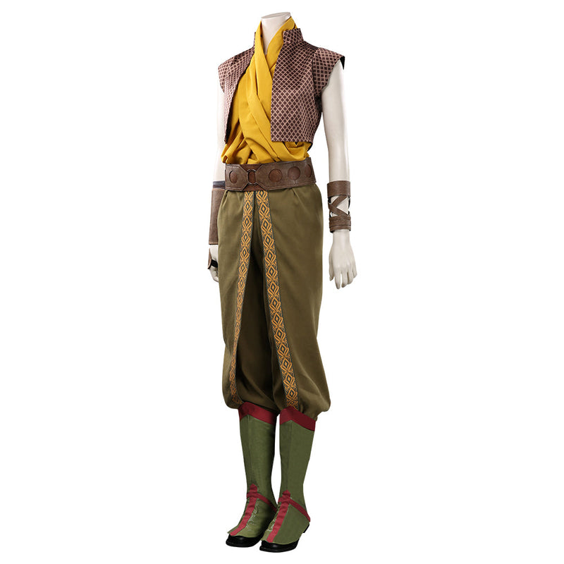 Raya and The Last Dragon Raya Outfits Halloween Carnival Suit Cosplay Costume