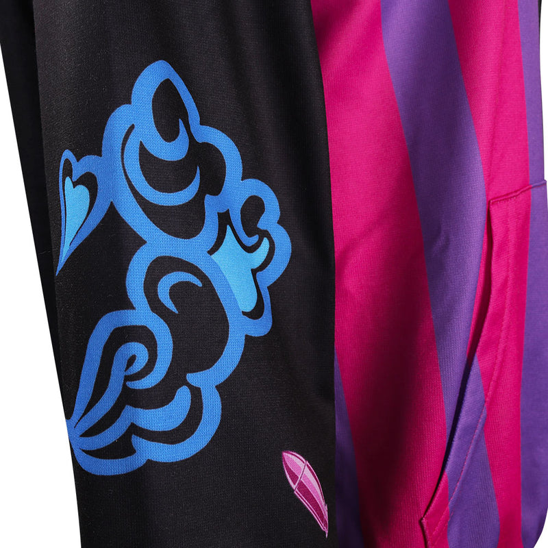 Arcane: League of Legends Jinx LOL Hoodie Hooded Sweatshirt Cosplay Costume