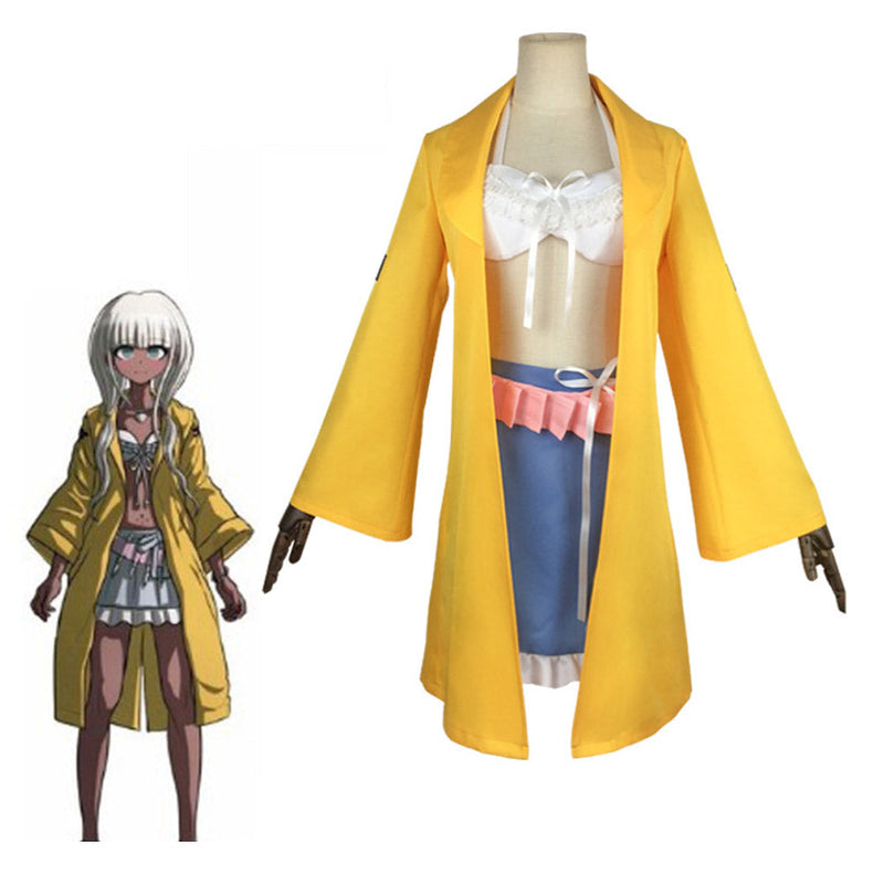 Danganronpa V3 : Killing Harmony Angie Yonaga Women Uniform Halloween Carnival Outfit Cosplay Costume