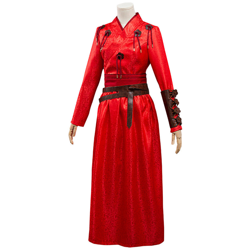 Shang-Chi and the Legend of the Ten Rings Katy Outfits Halloween Carnival Suit Cosplay Costume