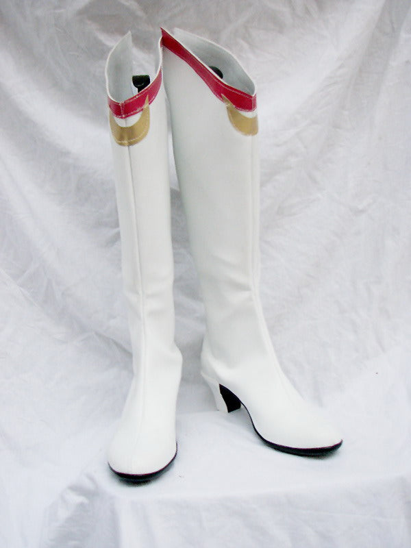 Sailor Moon Usagi Tsukino Cosplay Boots Shoes White