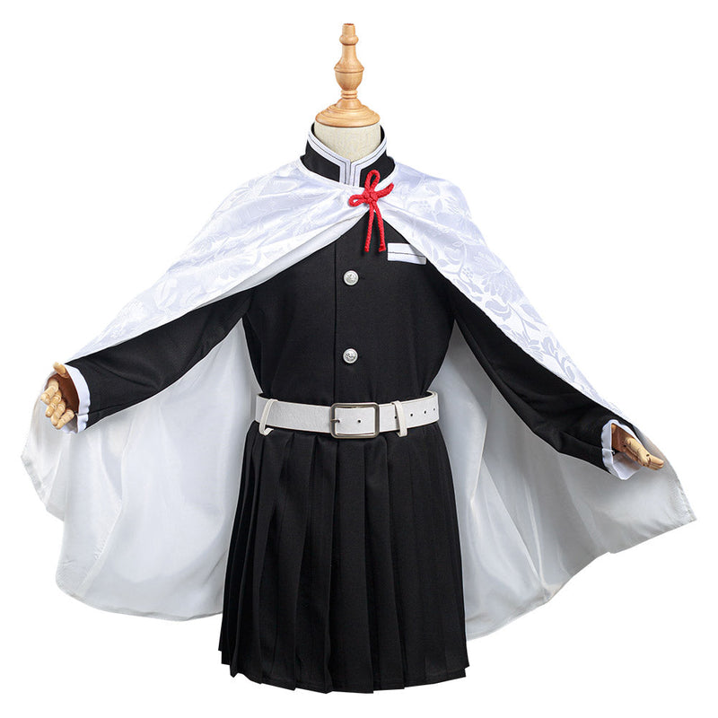 Demon Slayer: Kimetsu no Yaiba Tsuyuri Kanawo Kids Children Girls Halloween Cosplay Costume