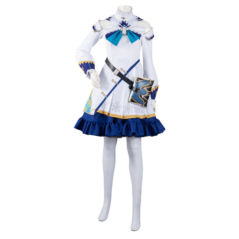 Genshin Impact Barbara Dress Outfits Halloween Carnival Suit Cosplay Costume