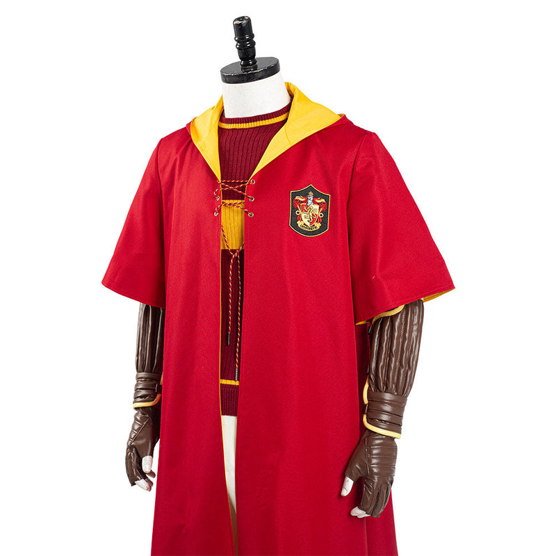 Harry Potter Gryffindor Quidditch Uniform Halloween Carnival Outfit Cosplay Costume