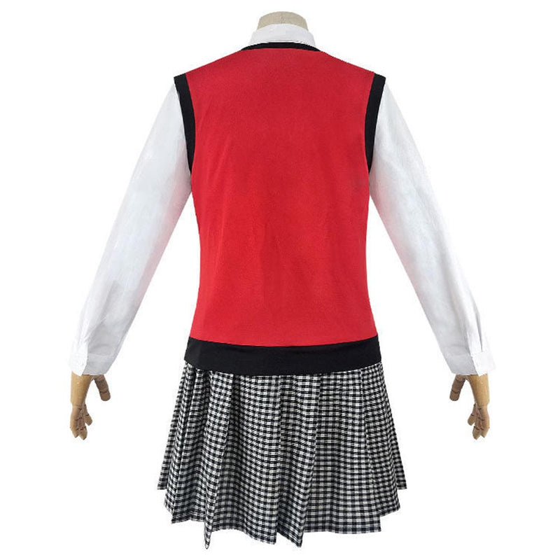 Kakegurui Midari Ikishima Women School Uniform Outfits Halloween Carnival Suit Cosplay Costume