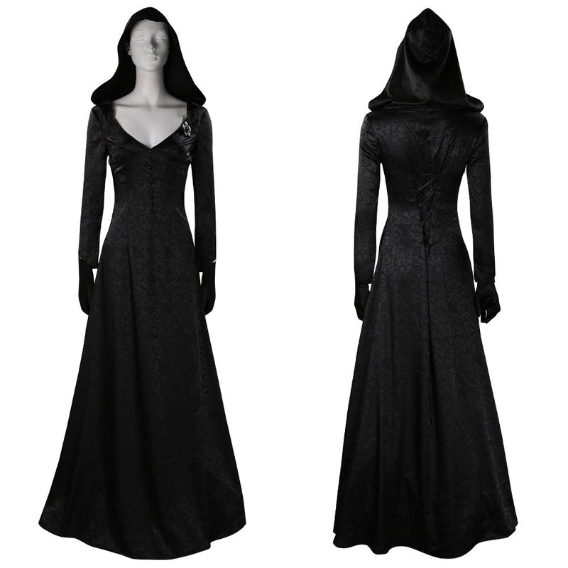 Resident Evil Village Witch Dress Outfits Halloween Carnival Suit Cosplay Costume