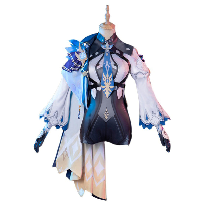 Genshin Impact Eula Cosplay Costume Dress Outfits Halloween Carnival Suit