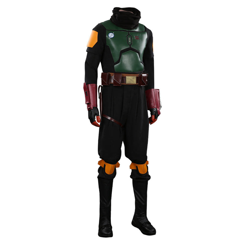 Mandalorian The Book of Boba Fett Outfits Halloween Carnival Suit Cosplay Costume